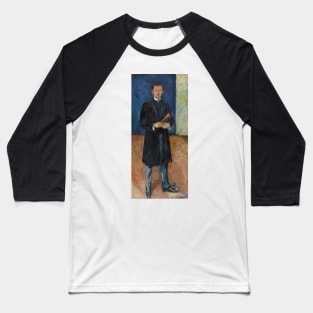 Self-Portrait with Brushes by Edvard Munch Baseball T-Shirt